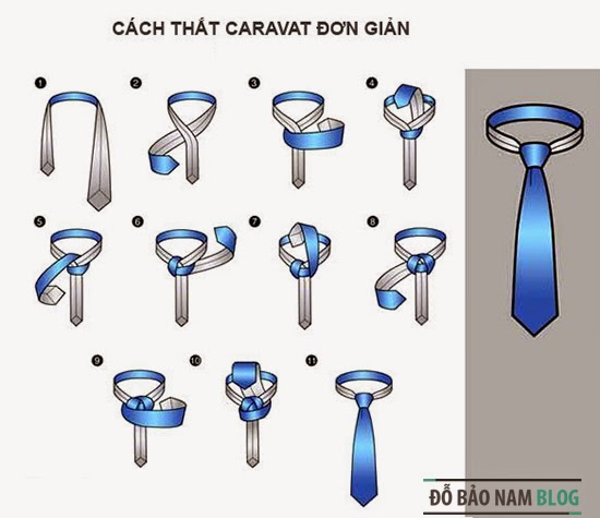 Cách thắt cà vạt đơn giản nhất và thanh thoát