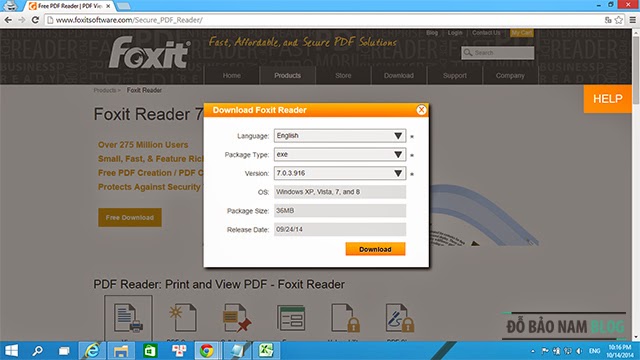 Tải phần mềm Foxit Reader mới nhất