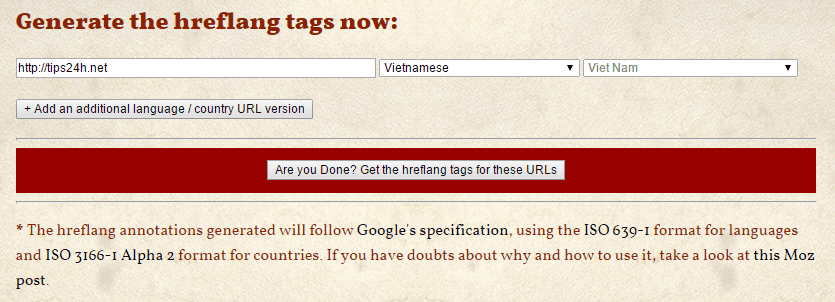 Generate-the-hreflang-tags