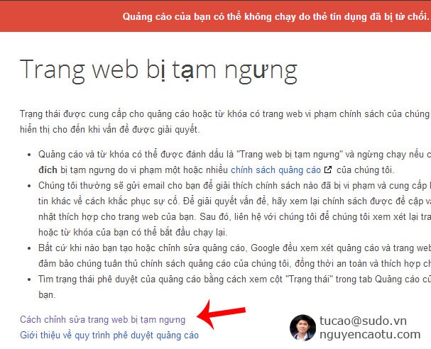 Xử lý khủng hoảng khi Website bị phạt SPAM tác vụ thủ công