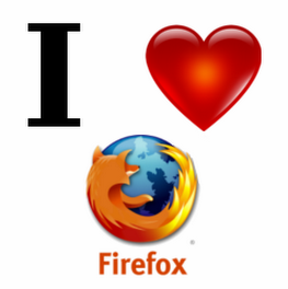 i LOVE FIREFOX