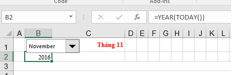 Hướng dẫn tạo lịch (calendar) công tác, theo dõi, chấm công tự động bằng Excel 