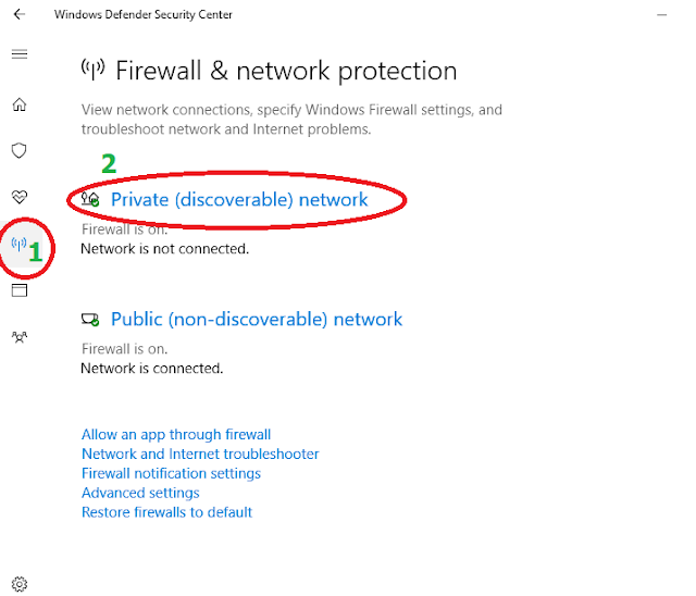 Hướng dẫn tắt chặn truy cập website do Windows firewall trên Windows Defender Windows 10 1703