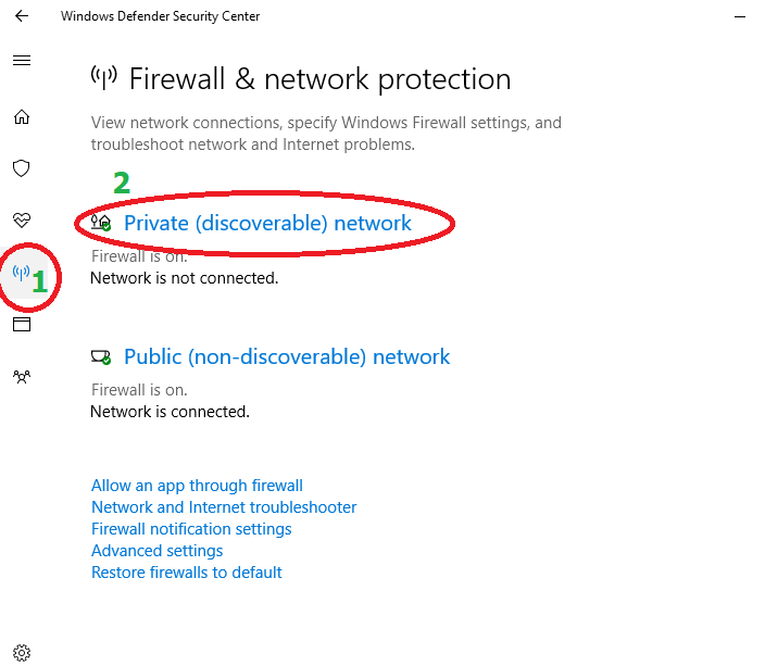 Hướng dẫn tắt chặn truy cập website do Windows firewall trên Windows Defender Windows 10 1703