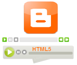 Chèn nhạc tự host vào blogspot bằng HTML5