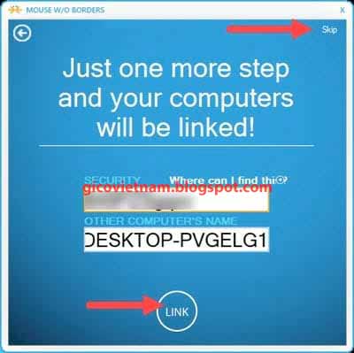 share bàn phím và chuột giữa 2 máy tính