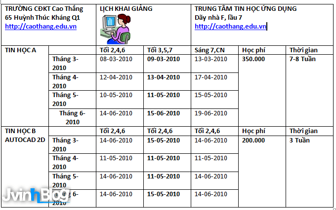 bài tập tạo bảng trong Word chi tiết nhất (#1)