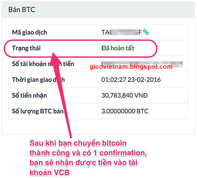 cách mua bán Bitcoin trên Santienao.com