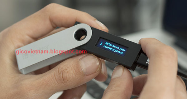 Thiết lập mã Khôi phục Ledger Nano S