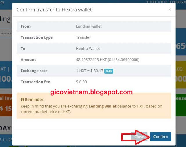 rút usd từ hextracoin về vietcombank