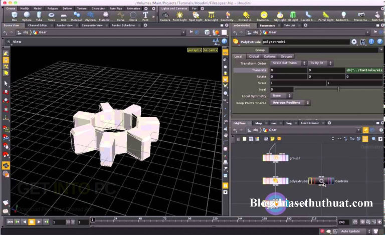 SideFX Houdini FX - Phần mềm tạo kỹ xảo phim 3D chuyên nghiệp