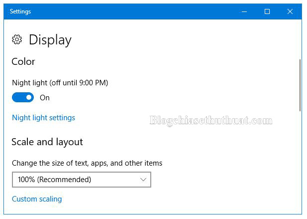 Cách thay đổi cỡ chữ trong hệ điều hành Windows 10